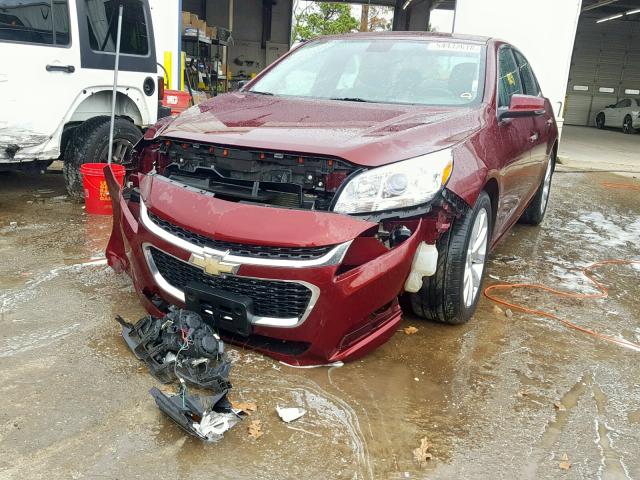 1G11F5SL8FF306823 - 2015 CHEVROLET MALIBU LTZ BURGUNDY photo 2