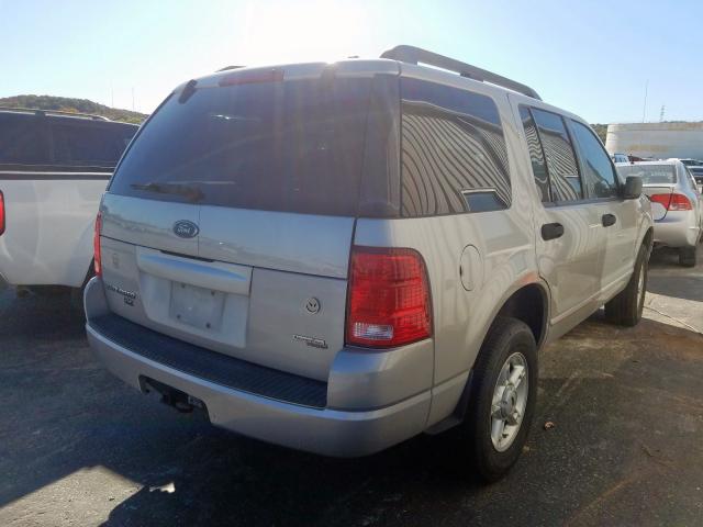 1FMZU63K85ZA65026 - 2005 FORD EXPLORER X SILVER photo 4