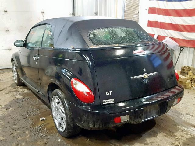 3C3HY75S36T297053 - 2006 CHRYSLER PT CRUISER BLACK photo 3