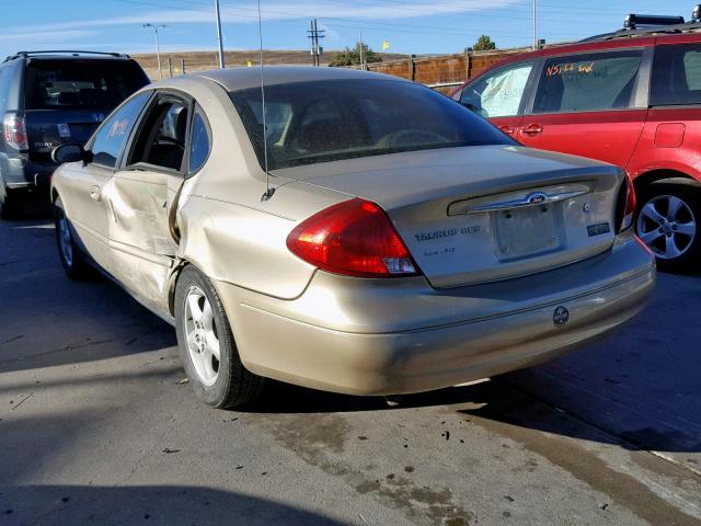 1FAFP55U5YA263711 - 2000 FORD TAURUS SES GOLD photo 9