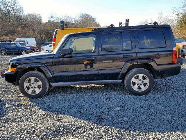 1J8HG48K06C356914 - 2006 JEEP COMMANDER BLACK photo 9