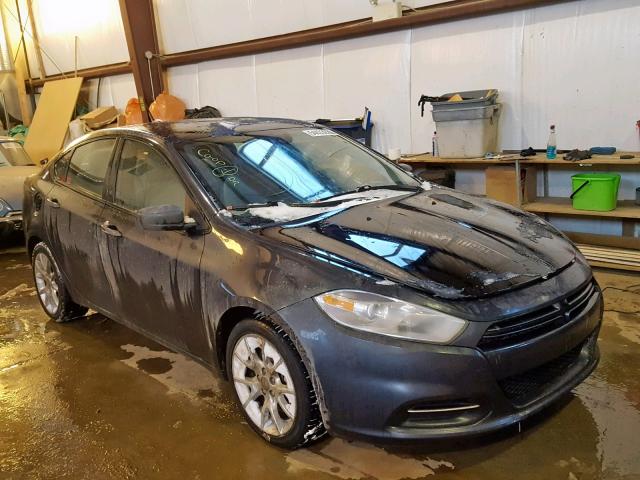 1C3CDFBH8DD147001 - 2013 DODGE DART SXT GRAY photo 1