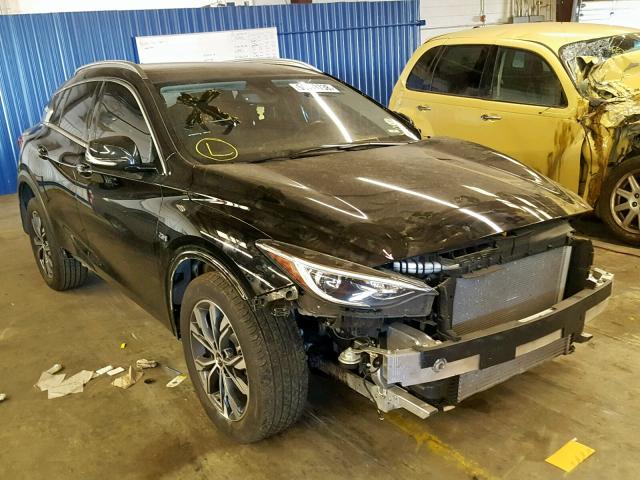 SJKCH5CRXHA026363 - 2017 INFINITI QX30 BASE BLACK photo 1