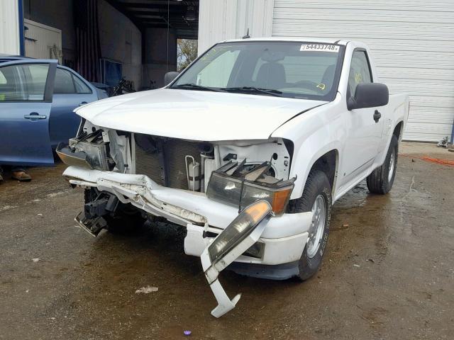 1GCCS149388110463 - 2008 CHEVROLET COLORADO WHITE photo 2