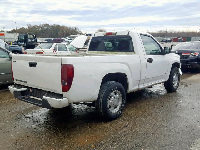 1GCCS149388110463 - 2008 CHEVROLET COLORADO WHITE photo 4