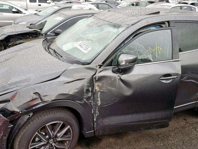 JM3KFADL8H0132749 - 2017 MAZDA CX-5 GRAND GRAY photo 9