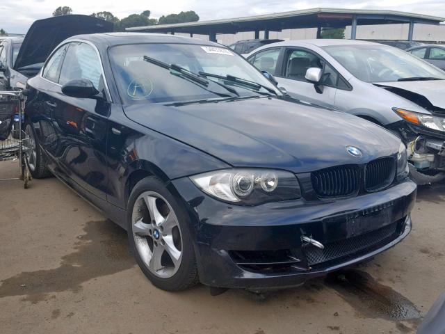 WBAUP73558VF09805 - 2008 BMW 128 I BLACK photo 1