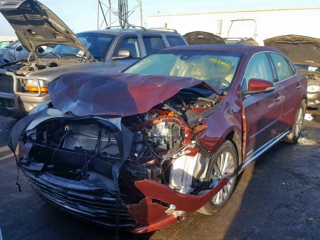 4T1BD1EB7JU062661 - 2018 TOYOTA AVALON HYB BROWN photo 2