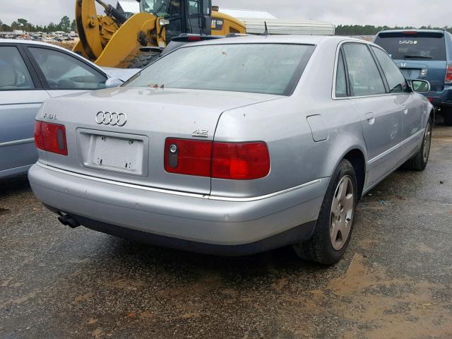 WAUML44D73N002135 - 2003 AUDI A8 L QUATT SILVER photo 4