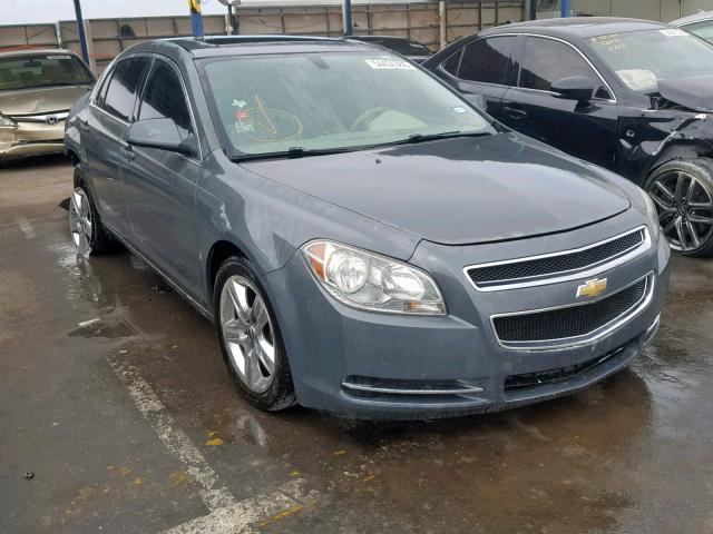 1G1ZH57B39F158789 - 2009 CHEVROLET MALIBU 1LT GRAY photo 1