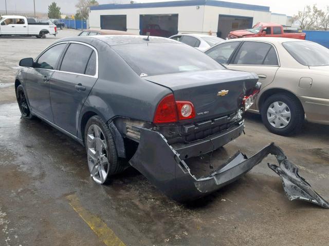 1G1ZH57B39F158789 - 2009 CHEVROLET MALIBU 1LT GRAY photo 3