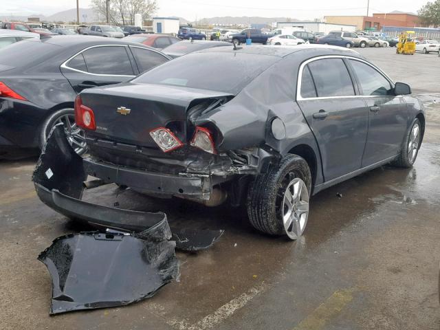 1G1ZH57B39F158789 - 2009 CHEVROLET MALIBU 1LT GRAY photo 4