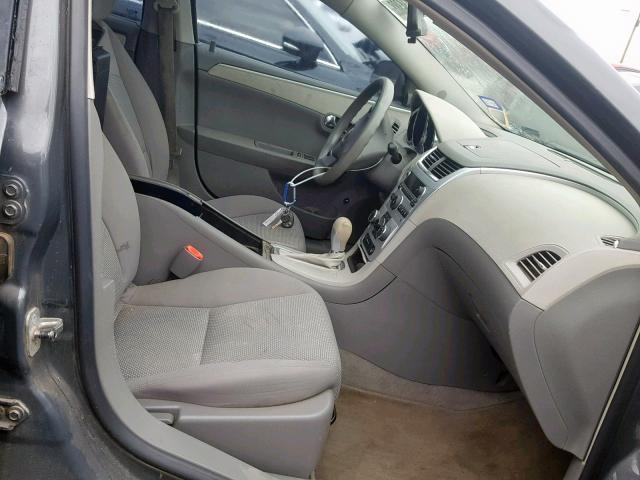1G1ZH57B39F158789 - 2009 CHEVROLET MALIBU 1LT GRAY photo 5