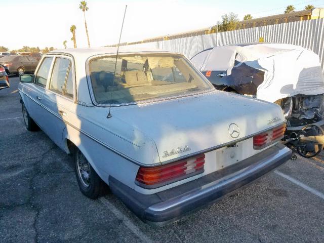 00012312312110052 - 1979 MERCEDES-BENZ 240 D BLUE photo 3