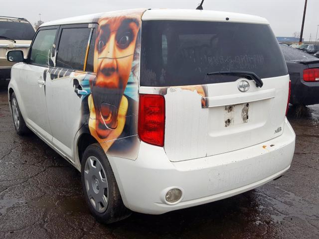 JTLZE4FE1A1112065 - 2010 TOYOTA SCION XB 白色 照片 3