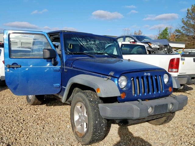 1J4AA2D18AL224949 - 2010 JEEP WRANGLER S BLUE photo 1