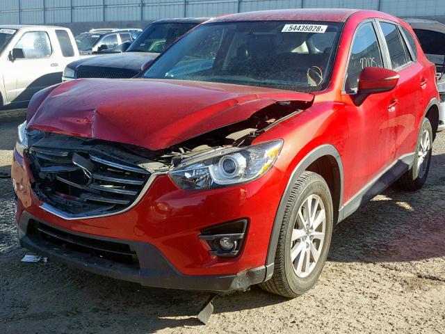 JM3KE2CY4G0887790 - 2016 MAZDA CX-5 TOURI RED photo 2