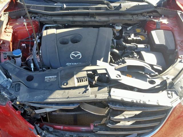 JM3KE2CY4G0887790 - 2016 MAZDA CX-5 TOURI RED photo 7