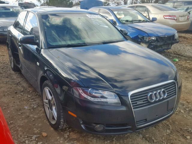 WAUDF78E57A068255 - 2007 AUDI A4 2.0T QU BLACK photo 1