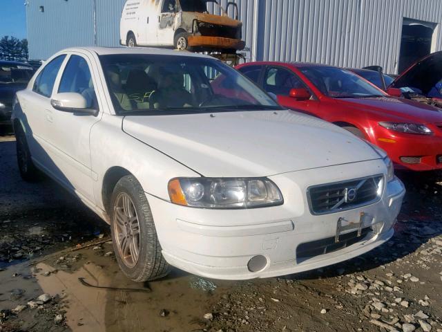 YV1RS592582682998 - 2008 VOLVO S60 2.5T WHITE photo 1