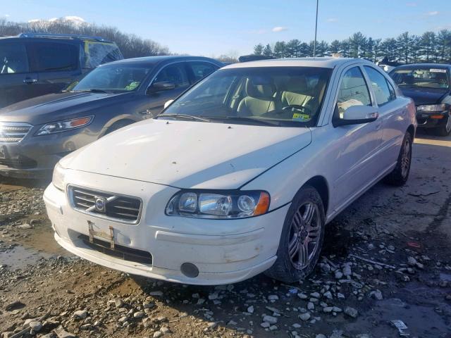 YV1RS592582682998 - 2008 VOLVO S60 2.5T WHITE photo 2