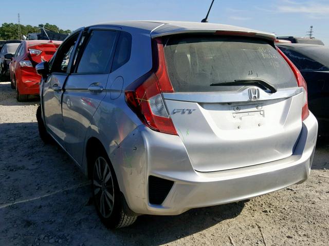 JHMGK5H72GX004347 - 2016 HONDA FIT EX SILVER photo 3