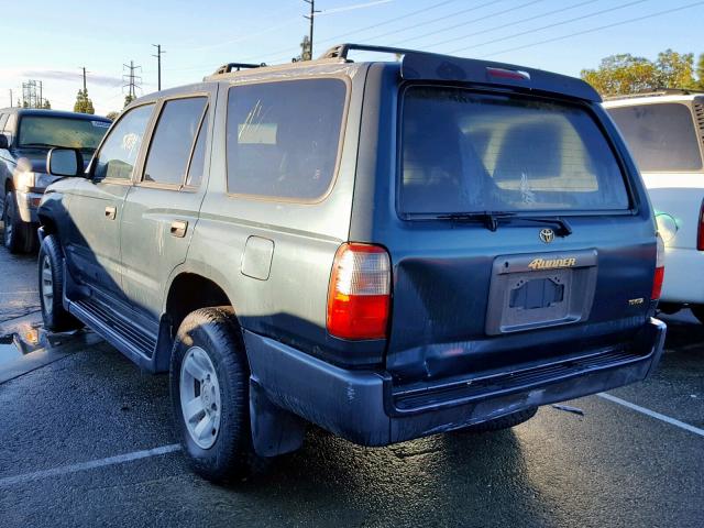 JT3GM84R7V0017321 - 1997 TOYOTA 4RUNNER GREEN photo 3