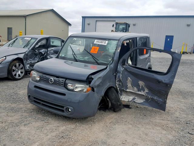 JN8AZ2KR1DT304237 - 2013 NISSAN CUBE S GRAY photo 2