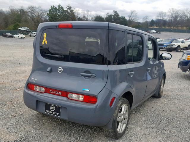 JN8AZ2KR1DT304237 - 2013 NISSAN CUBE S GRAY photo 4