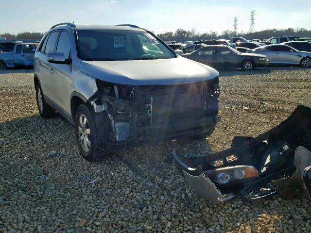 5XYKT4A17BG152448 - 2011 KIA SORENTO BA SILVER photo 1