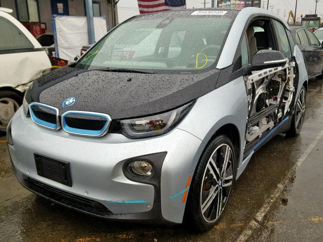 WBY1Z4C52FV504634 - 2015 BMW I3 REX GRAY photo 2