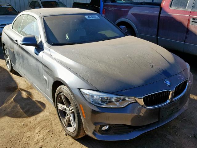 WBA3T1C53FP820359 - 2015 BMW 428 XI SUL CHARCOAL photo 1