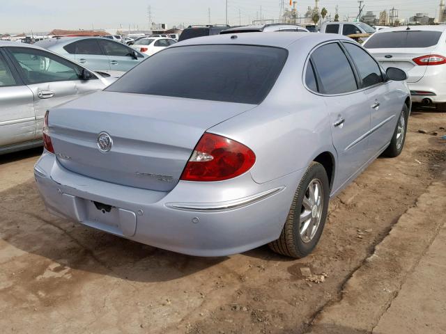 2G4WD532951310423 - 2005 BUICK LACROSSE C BLUE photo 4