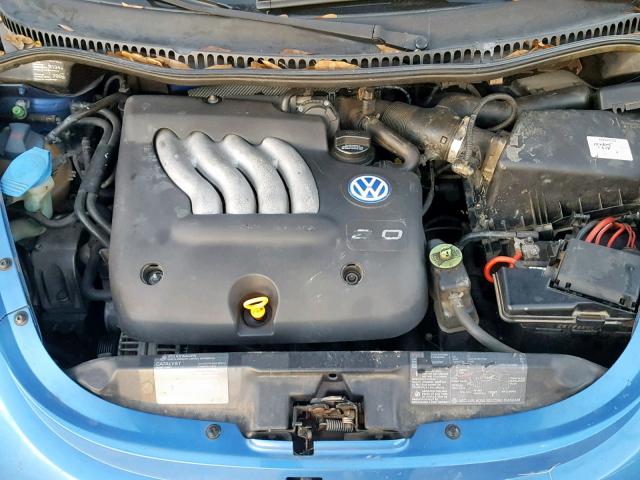 3VWCA21C7XM452613 - 1999 VOLKSWAGEN NEW BEETLE BLUE photo 7