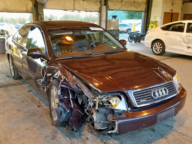 WAUCD64B44N088928 - 2004 AUDI A6 S-LINE MAROON photo 1