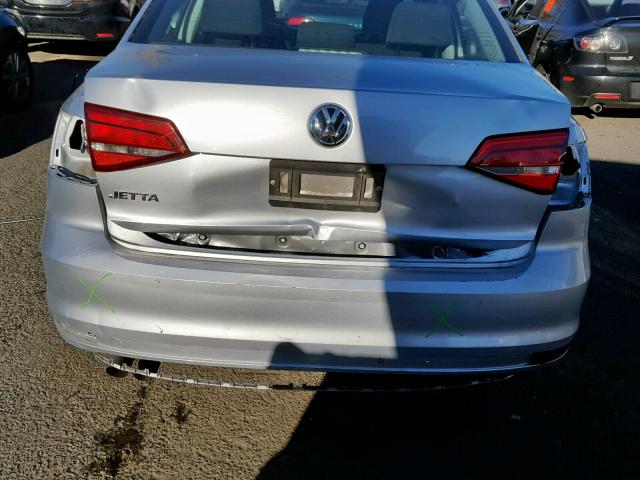 3VW2K7AJ5FM203262 - 2015 VOLKSWAGEN JETTA BASE 银色 照片 9