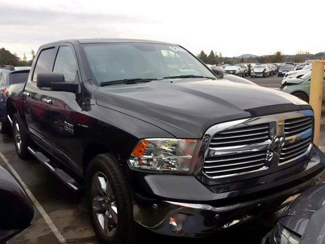 1C6RR6LGXHS655315 - 2017 RAM 1500 SLT BLACK photo 1