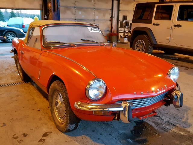 FDU51759L - 1969 TRIUMPH CAR SPITFIRE RED photo 1