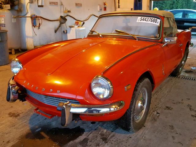 FDU51759L - 1969 TRIUMPH CAR SPITFIRE RED photo 2