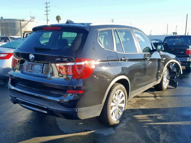 5UXWZ7C34H0V89241 - 2017 BMW X3 SDRIVE2 BLACK photo 4