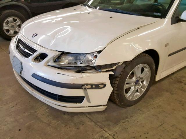 YS3FD49Y271002036 - 2007 SAAB 9-3 2.0T CREAM photo 9