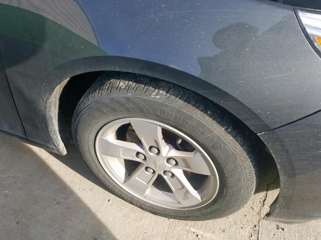 1G11C5SL4FF222930 - 2015 CHEVROLET MALIBU 1LT ნაცრისფერი ფოტო 9