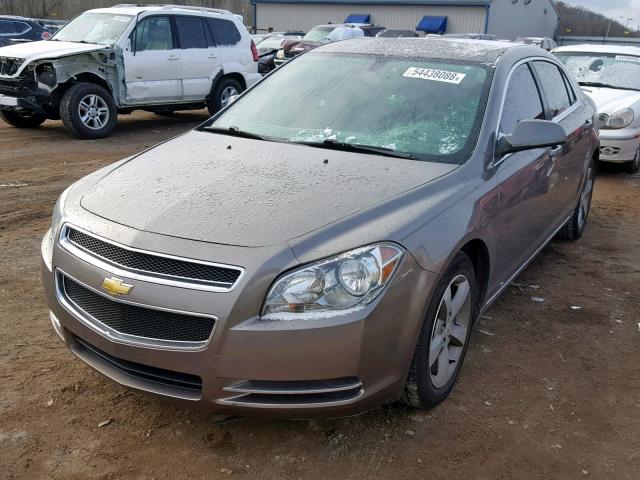 1G1ZC5E19BF200090 - 2011 CHEVROLET MALIBU 1LT BROWN photo 2