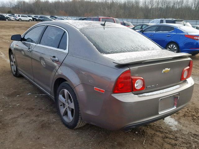 1G1ZC5E19BF200090 - 2011 CHEVROLET MALIBU 1LT BROWN photo 3