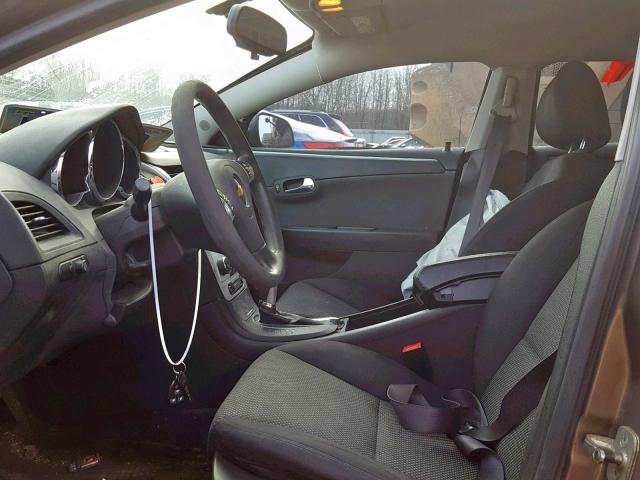 1G1ZC5E19BF200090 - 2011 CHEVROLET MALIBU 1LT BROWN photo 5