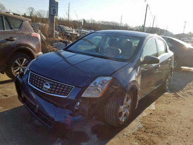 3N1AB61E97L634807 - 2007 NISSAN SENTRA 2.0 BLUE photo 2