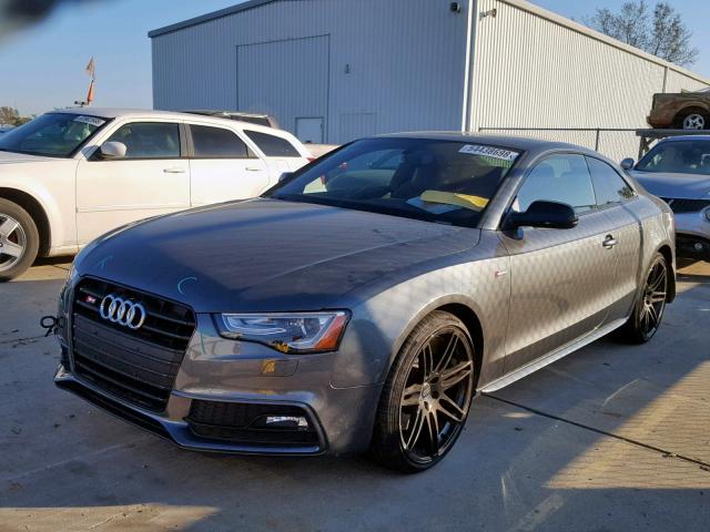 WAUC4AFRXHA001284 - 2017 AUDI S5 GRAY photo 2