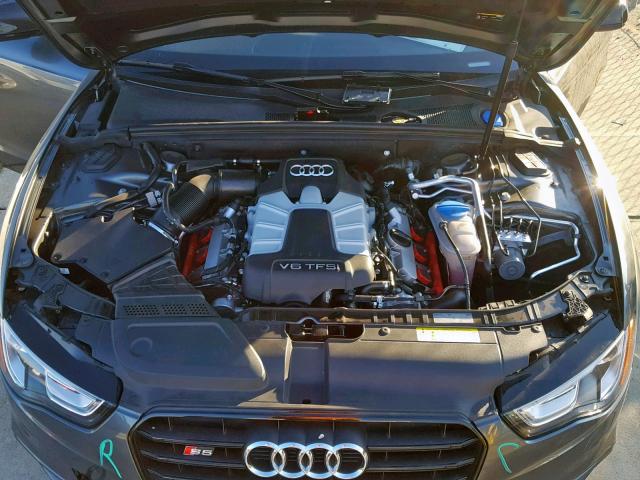 WAUC4AFRXHA001284 - 2017 AUDI S5 GRAY photo 7