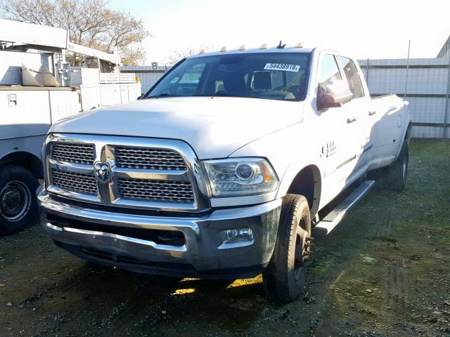 3C63RRJL8DG539569 - 2013 RAM 3500 LARAM WHITE photo 2