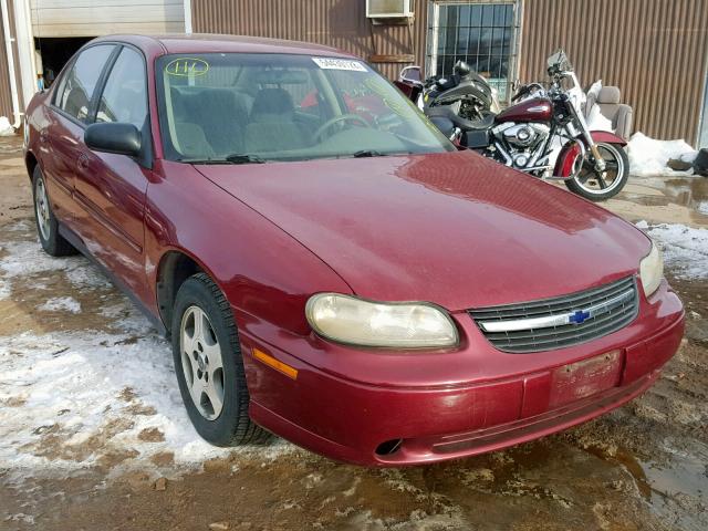 1G1ND52F84M519569 - 2004 CHEVROLET CLASSIC MAROON photo 1